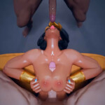 Domina titty and throat fucked