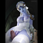 Ghost bride Widowmaker thighjob