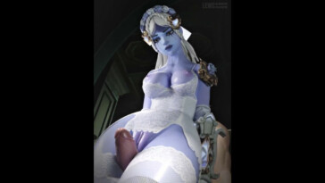 Ghost bride Widowmaker thighjob