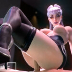 KDA Evelynn crossed leg ride