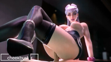 KDA Evelynn crossed leg ride