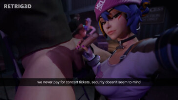 Le Sserafim Kiriko and Ashe backstage deal