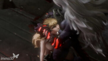 Magik submitted to Darkchylde