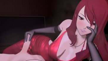 Mitsuru handjob and cumshot pov