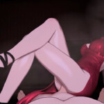 Mitsuru in crossed leg ride