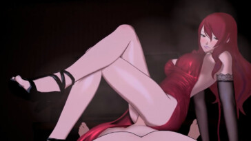 Mitsuru in crossed leg ride