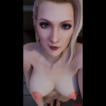 Nakey Scarlet giving a handjob pov