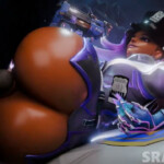 Police officer out played by Sombra