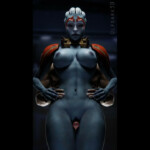 Samara thighjob from behind