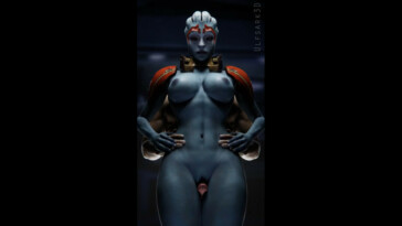 Samara thighjob from behind