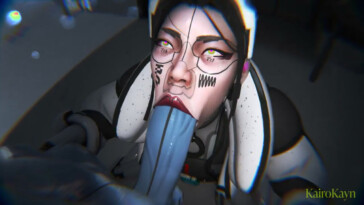 Thief giving a blowjob