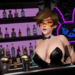 Tracer in Clubby Bunny