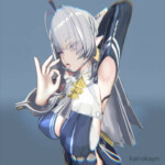 Velina giving a tease