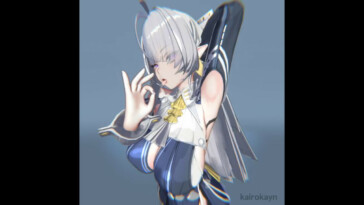 Velina giving a tease