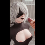 Giving 2B a facial