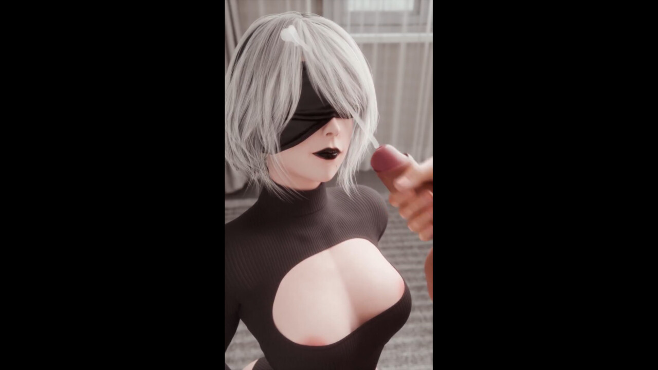Giving 2B a facial
