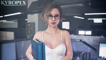 Grace Ashcroft masturbating on company time