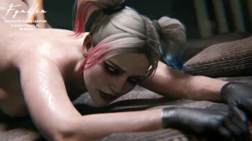 Harley Quinn railed in doggystyle