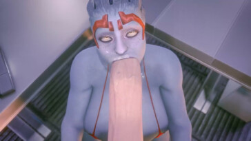 Samara giving a fellatio pov