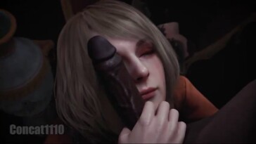 Ashley blowjob and proneboned by bbc