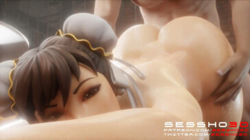 Chun-li in top down bottom up
