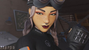 Elite Jules giving a thighjob