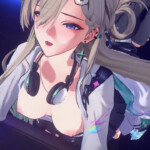Interupting Lynae in the arcade