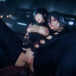 Lisa and Era in a threesome
