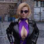 Nina Williams fucked in back alley