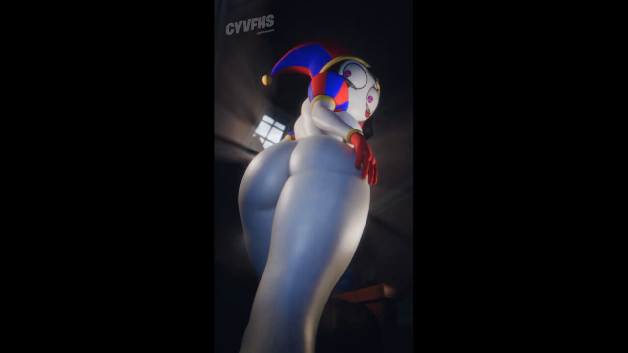 Pomni shaking her ass