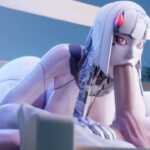 Shion sucking a big cock