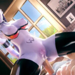 Widowmaker in an anal ride