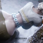 Ciri in a snowy day