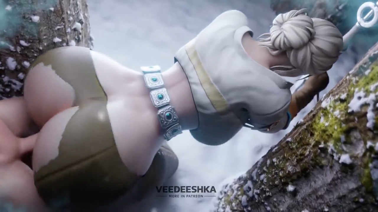Ciri in a snowy day