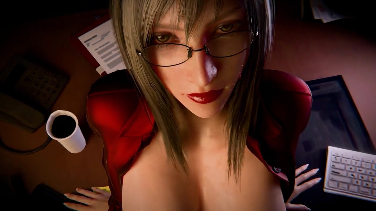 Fucking and kissing Secretary Aranea pov