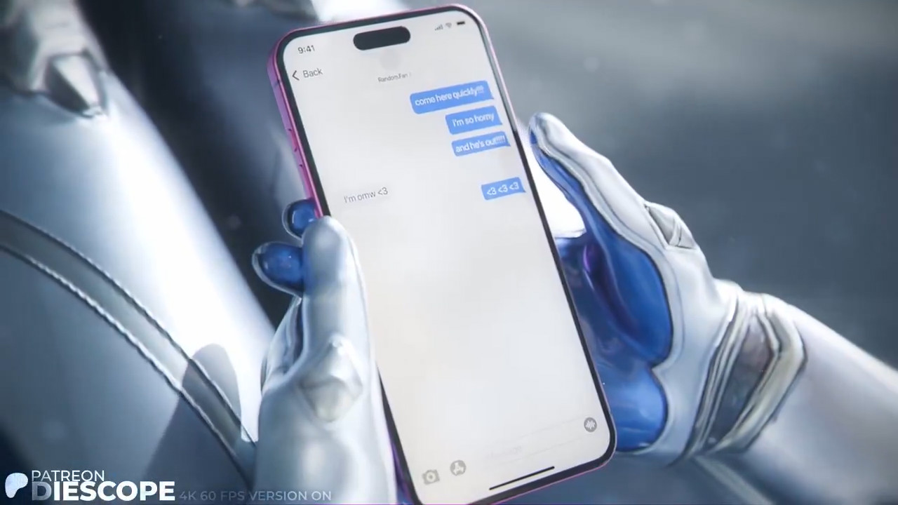 Invisible Woman is horny