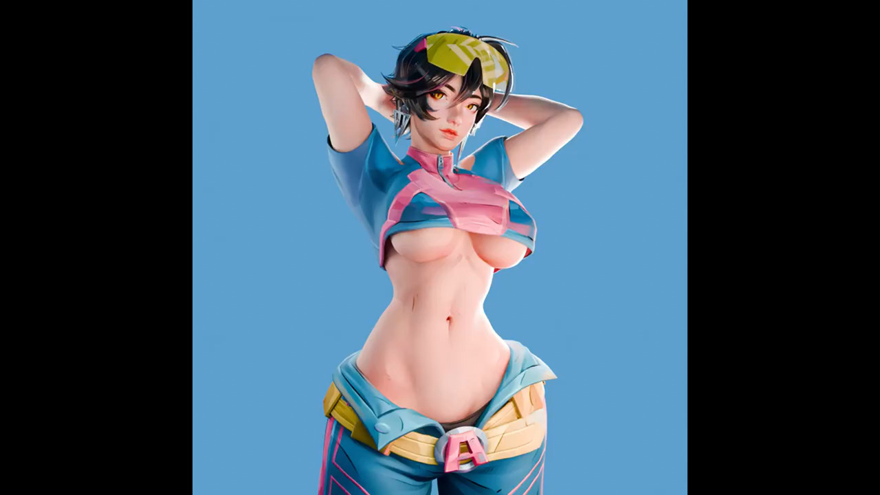 Jubilee jiggly underboobs