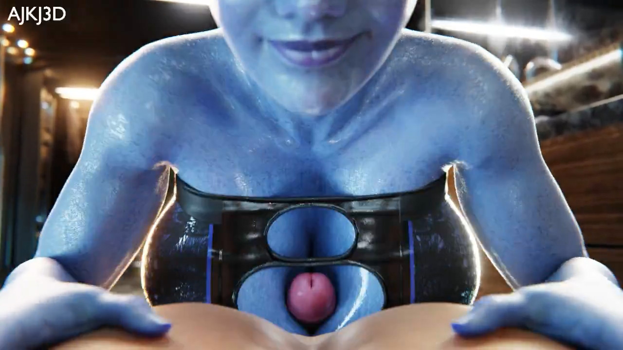 Liara T'soni clothed paizuri pov
