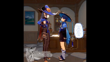 Mona and Scaramouche hat battle
