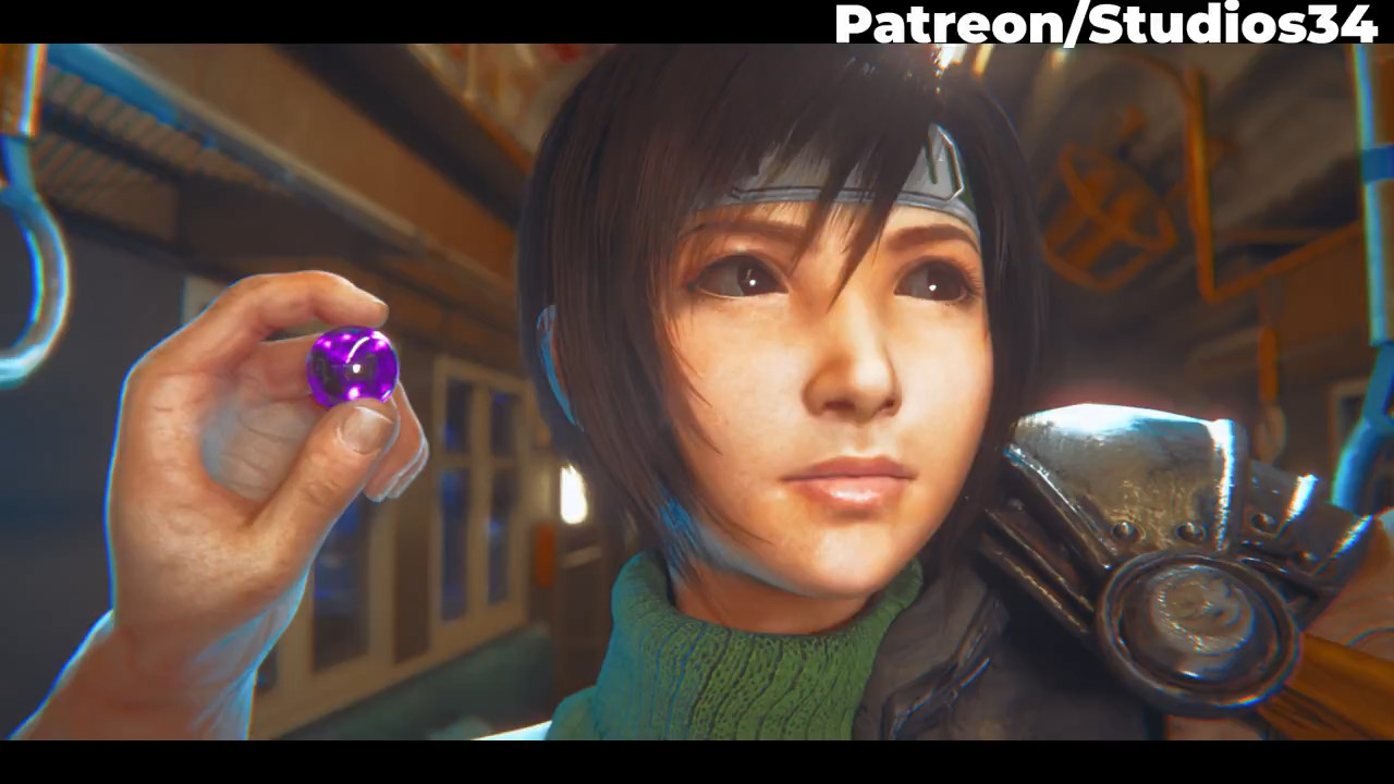 Yuffie will do anything for Materia