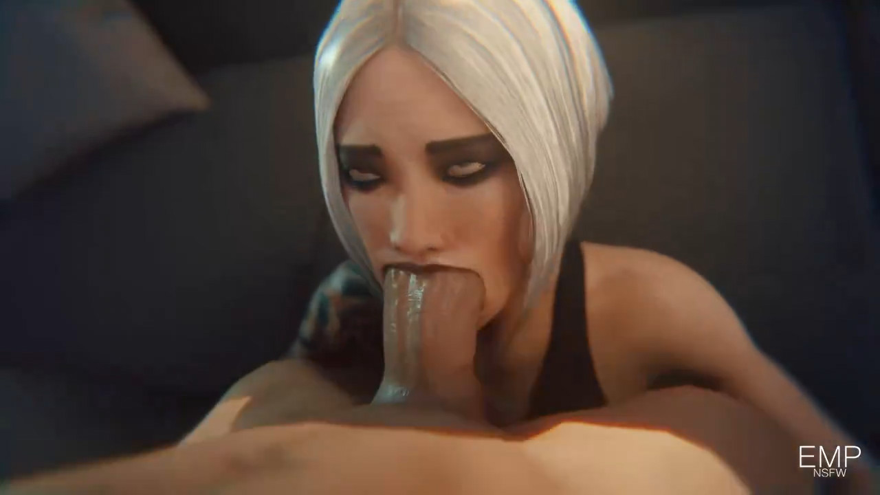 Yuki Yamazaki giving a blowjob