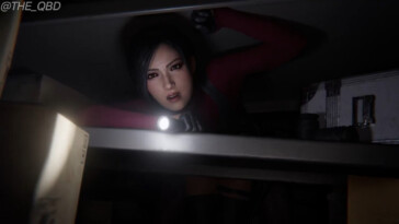 Ada Wong in a sticky situation