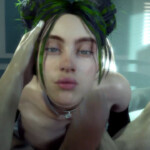 Dick slapping on Billie face