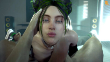 Dick slapping on Billie face