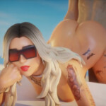 Dylan fucked on the beach