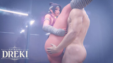 Mali leg up and standing sex
