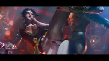 Mali standing leg up anal