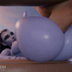 Widowmaker jiggly booty pounded