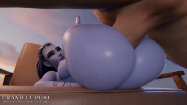 Widowmaker jiggly booty pounded