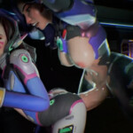 D.va gets pounded by Futa D.mon